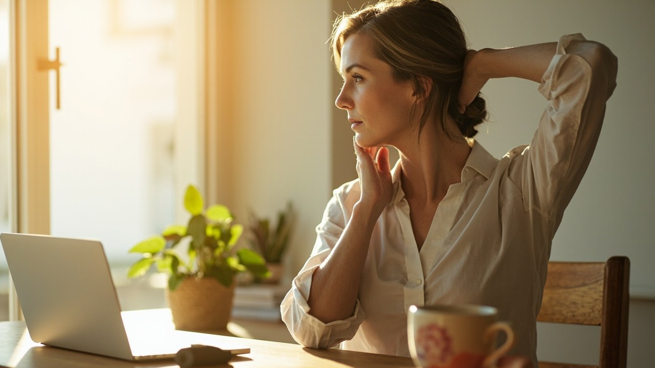 Гімнастика для шиї: безпечні вправи вдома та в офісі