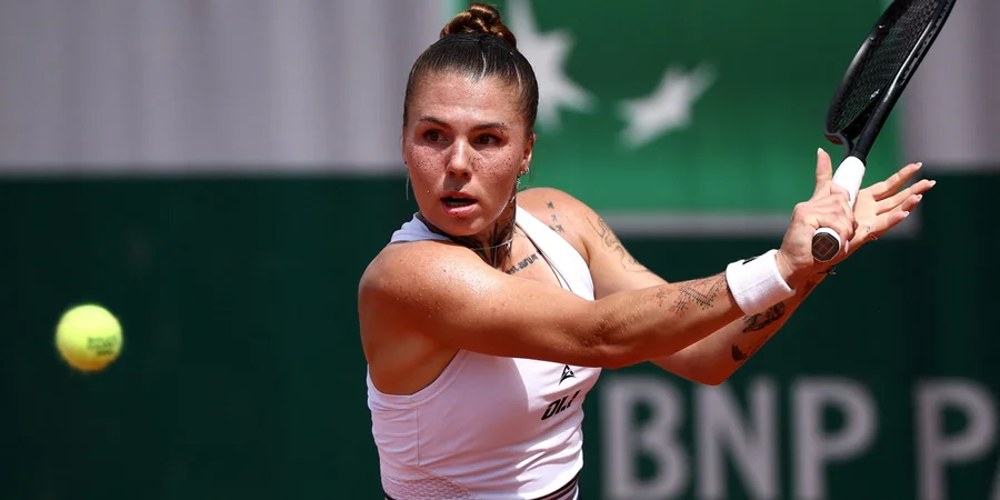 Олександра Олійникова святкує вихід до півфіналу UniCredit Iasi Open у Яссах