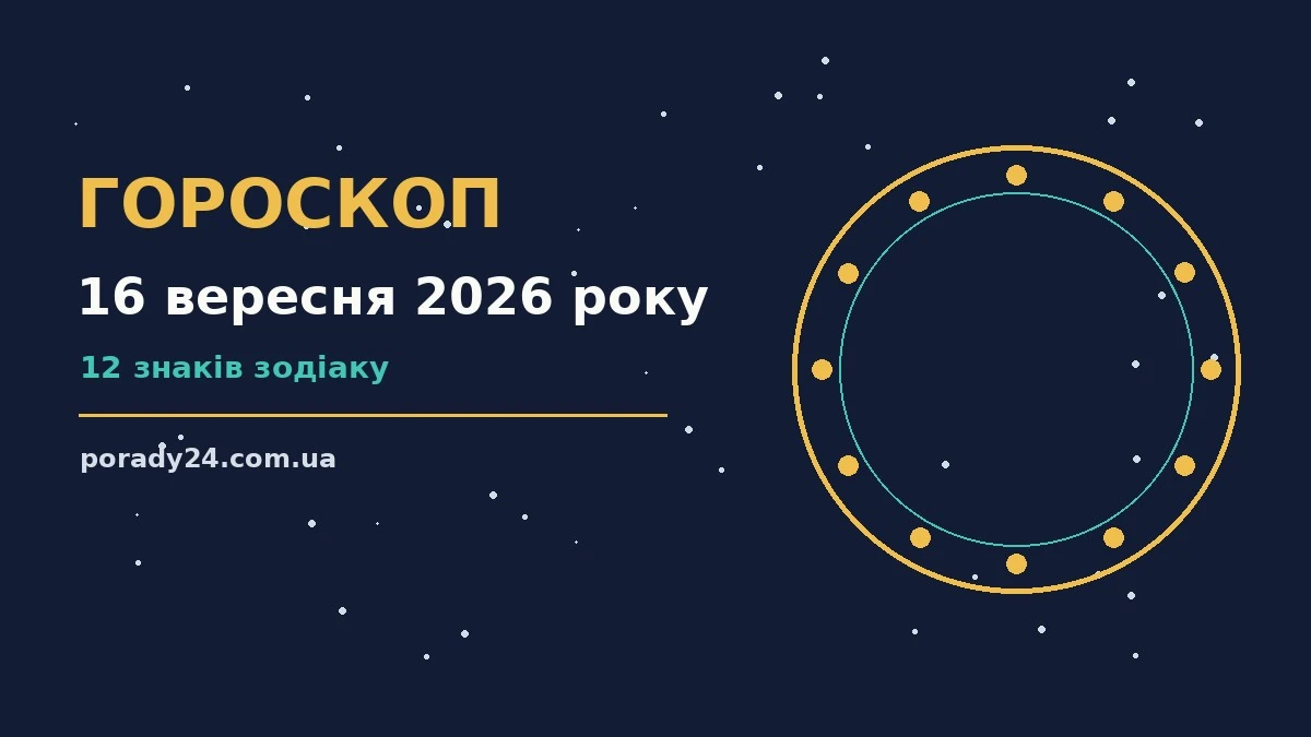 Зіркова ніч 16 вересня 2026 року, місячне сяйво над містом