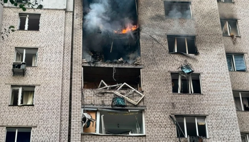 Наслідки удару дрона по Києву 25 вересня: що підтверджено в місті